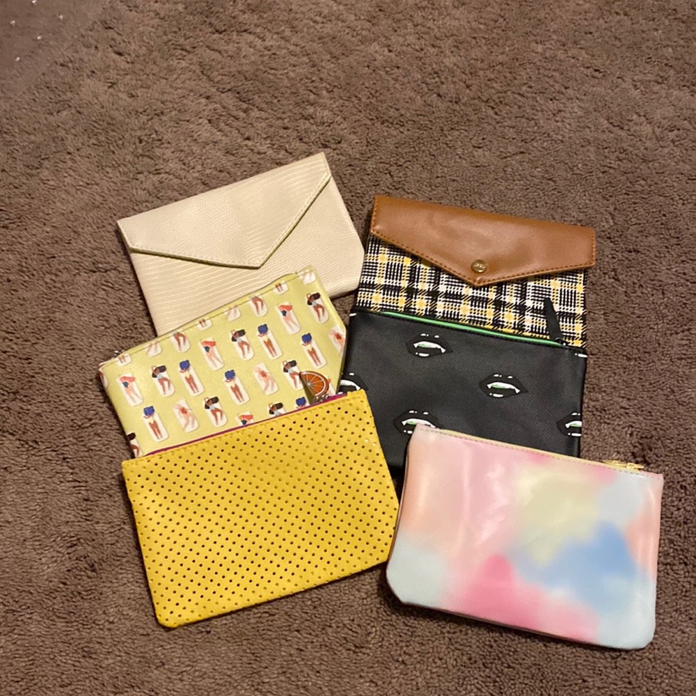 6 ipsy makeup bags